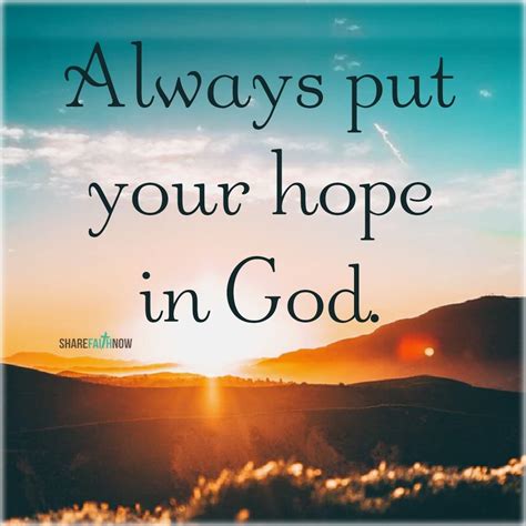 christian messages of hope.